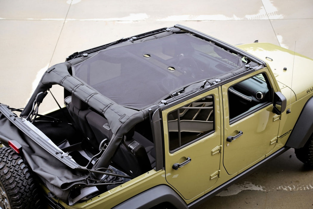 Rugged Ridge 13579.05 Eclipse Sun Shade; Full Length; Black; - Truck Part Superstore