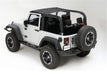 Rugged Ridge 13579.12 Summer Brief Topper; Mesh; Black; PN[13308.05] Required To Install; - Truck Part Superstore