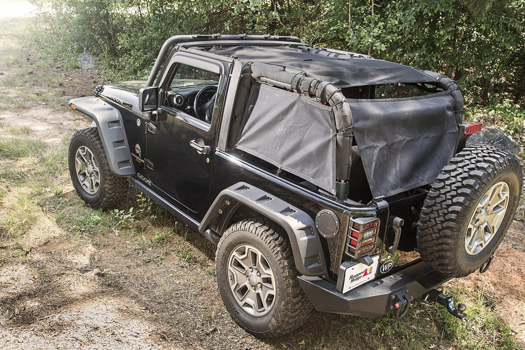 Rugged Ridge 13579.41 Eclipse Cargo Barrier; - Truck Part Superstore