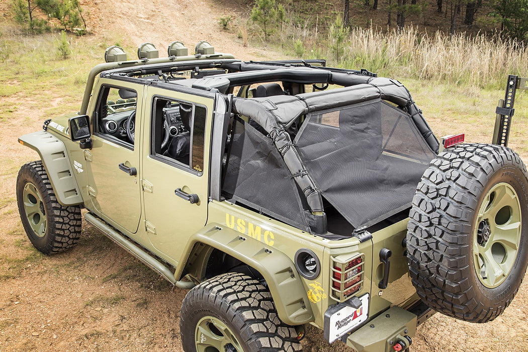 Rugged Ridge 13579.42 Eclipse Cargo Barrier; - Truck Part Superstore