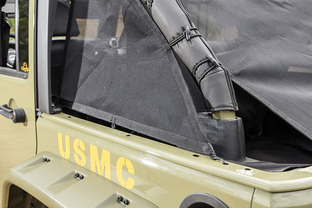 Rugged Ridge 13579.42 Eclipse Cargo Barrier; - Truck Part Superstore