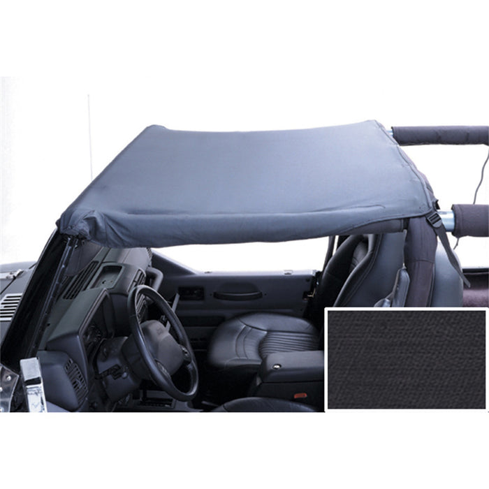 Rugged Ridge 13580.35 Header Summer Brief; Diamond Black; - Truck Part Superstore