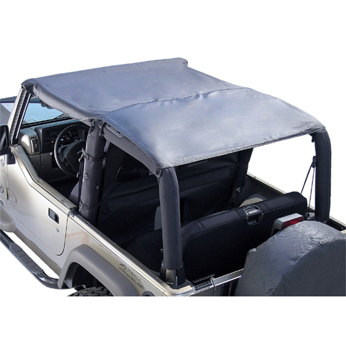 Rugged Ridge 13581.35 Header Roll Bar Top; Diamond Black; - Truck Part Superstore