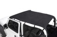 Rugged Ridge 13593.35 Savannah Brief Top; Black; Diamond; S. Cloth; - Truck Part Superstore