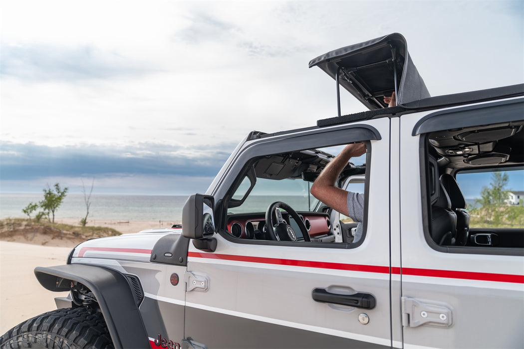 Rugged Ridge 13595.14 Voyager Top; Black; Diamond; - Truck Part Superstore