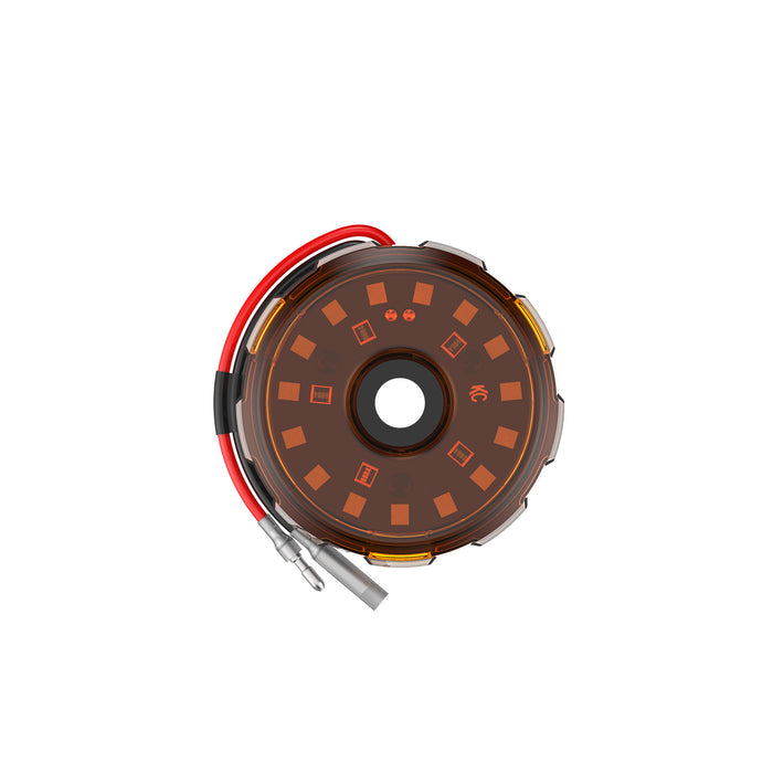 KC HiLiTES 1360 KC Cyclone V2 LED Flood Amber 1-Light Universal - Truck Part Superstore