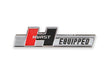 Hurst 1361000 Hurst Equipped Emblem; H-1.25 in.; L-5.25 in.; - Truck Part Superstore
