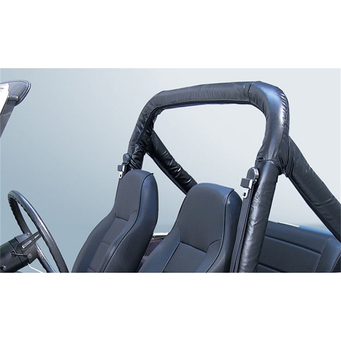 Rugged Ridge 13610.15 Roll Bar Cover Kit; Denim Black; Fits OE Roll Bars Only; - Truck Part Superstore