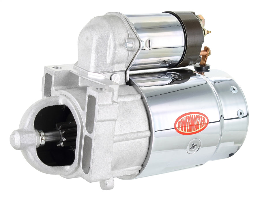 Powermaster Performance 13655 Original Look Starter; 95 ft./lbs. Torque; 10:1 Compression Ratio; Chrome; - Truck Part Superstore