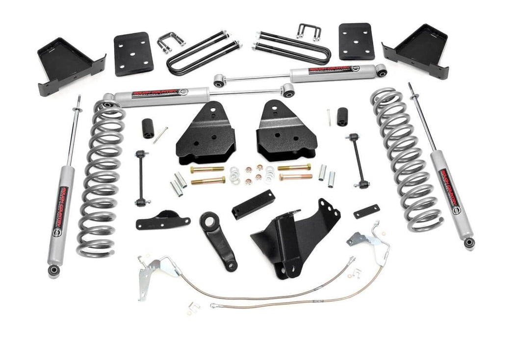 Rough Country 478.2 4.5 Inch Suspension Lift Kit w/N3 Shocks 08-10 F-250/350 4WD Rough Country - Truck Part Superstore