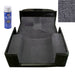 Rugged Ridge 13696.09 Deluxe Carpet Kit; Front And Rear; Gray; Deluxe; w/Adhesive; - Truck Part Superstore