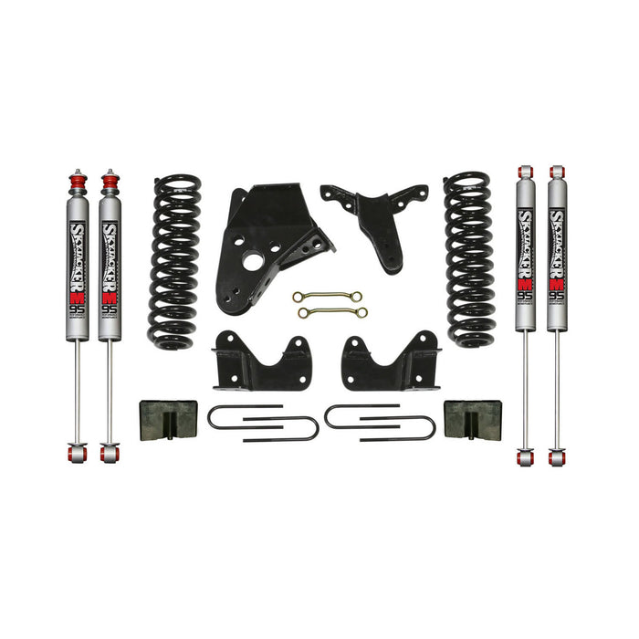 Skyjacker 136BHK-M Bronco II Suspension Lift Kit  84-90 Bronco II w/Shock M95 Performance Shocks 6 Inch Lift Incl. Front Springs Sway Bar End Link Kit Rear Block Rear U Bolt Kit Skyjacker - Truck Part Superstore