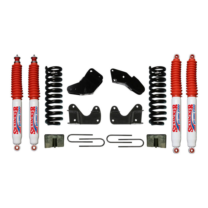 Skyjacker 136R2K-H Ranger/B Series Suspension Lift Kit 83-97 Ranger 94-97 Mazda B Series w/Shock 6 Inch Lift Incl. Front Coil Springs Hinge Brackets Radius Arm Bracket Rear U Bolt Kit Rear Block Skyjacker - Truck Part Superstore