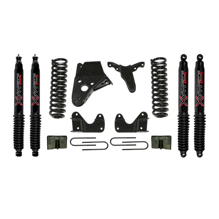 Skyjacker 136RHK-B Ranger/B Series Suspension Lift Kit 83-97 Ranger 94-97 B4000 w/Shock Black MAX Shocks 6 Inch Lift Incl. Front Coil Springs Rear U Bolt Kit Rear Block Skyjacker - Truck Part Superstore