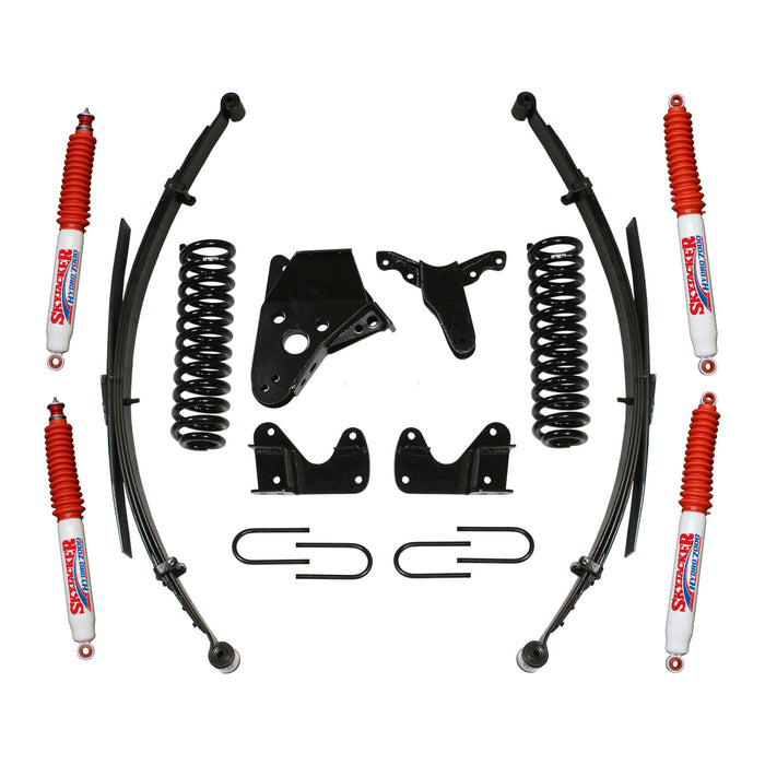Skyjacker 136RHKS-H Ranger/B Series Suspension Lift Kit 83-97 Ranger 94-97 B4000 w/Shock 6 Inch Lift Incl. Front Coil Spring Rear Leaf Springs Rear U Bolt Kit Skyjacker - Truck Part Superstore