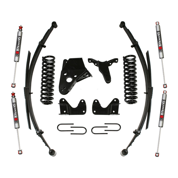 Skyjacker 136RHKS-M Ranger/B Series Suspension Lift Kit 83-97 Ranger 94-97 B4000 w/Shock M95 Performance Shocks 6 Inch Lift Incl. Front Coil Spring Rear Leaf Springs Rear U Bolt Kit Skyjacker - Truck Part Superstore