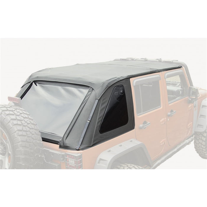 Rugged Ridge 13750.38 Bowless Soft Top; Black Diamond; - Truck Part Superstore