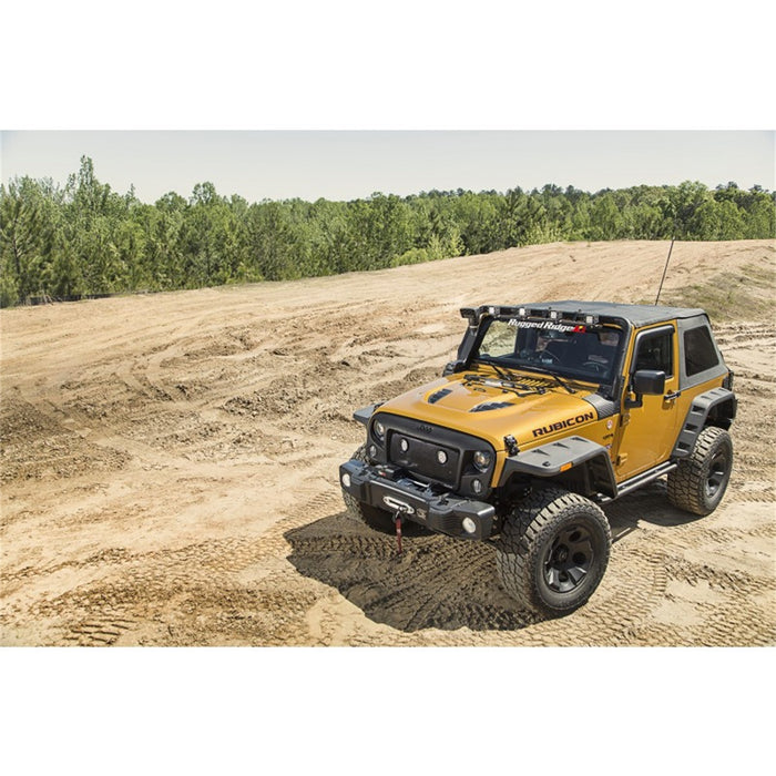 Rugged Ridge 13750.39 Bowless Soft Top; Black Diamond; - Truck Part Superstore