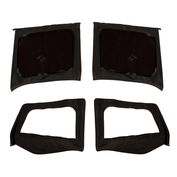 Rugged Ridge 13752.35 Montana Top; w/Door Skins; Tinted Windows; Black Diamond; - Truck Part Superstore