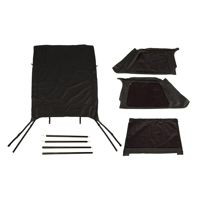 Rugged Ridge 13790.34 Montana Top; Bowless; Black Diamond; - Truck Part Superstore