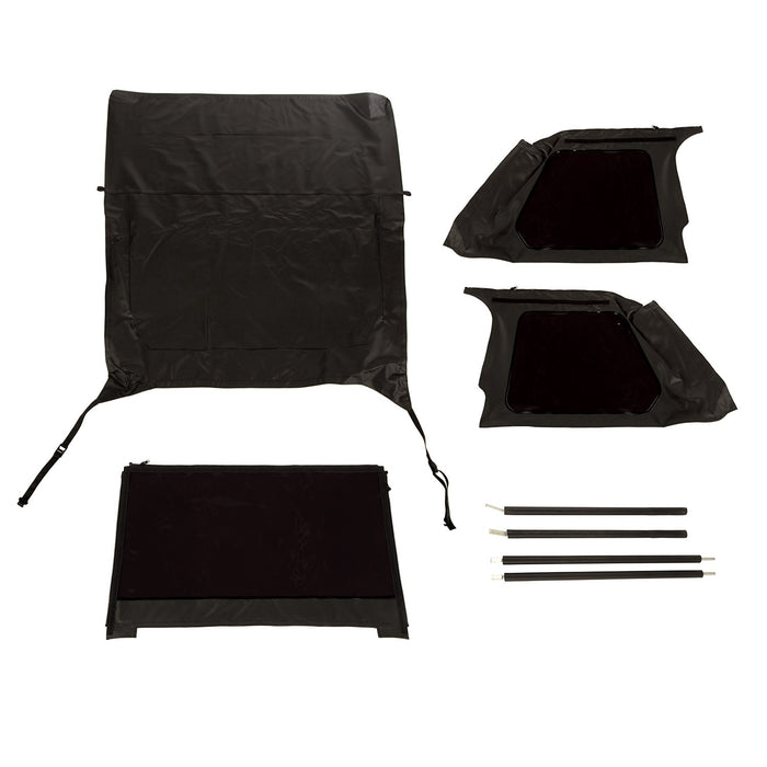 Rugged Ridge 13790.35 Montana Top; Bowless; Black Diamond; - Truck Part Superstore