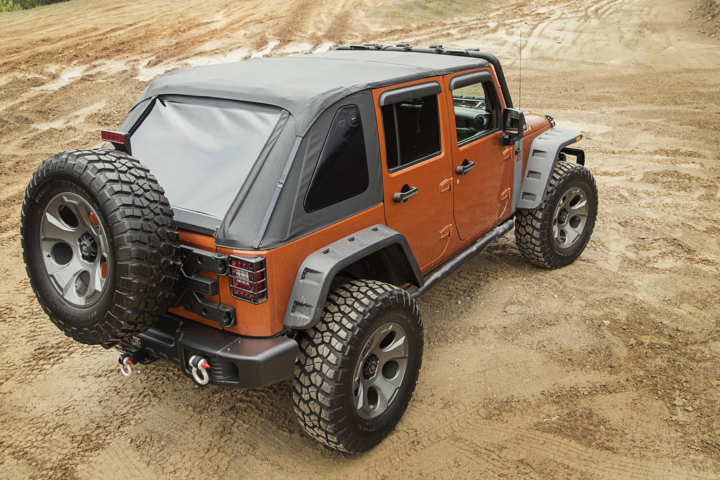 Rugged Ridge 13790.38 Montana Top; Bowless; Black Diamond; - Truck Part Superstore