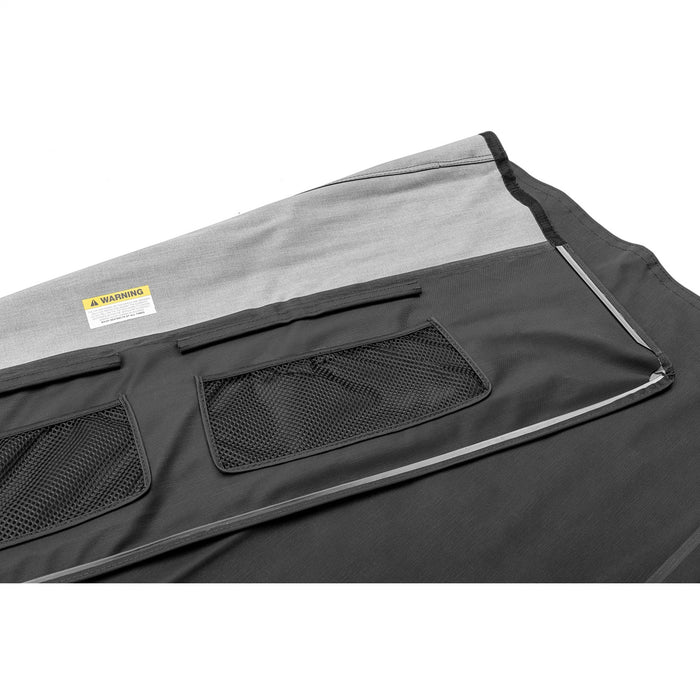 Rugged Ridge 13860.23 Voyager Soft Top; Voyager Top 2; Black Diamond; Vinyl; - Truck Part Superstore
