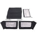 Rugged Ridge 13860.35 Voyager Top; Black; Diamond; S. Cloth; 2 Door; - Truck Part Superstore
