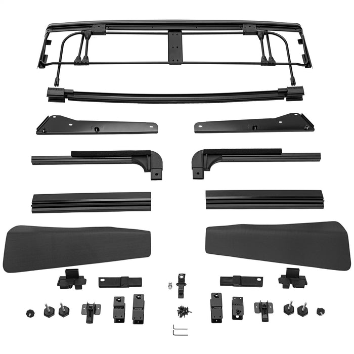 Rugged Ridge 13860.35 Voyager Top; Black; Diamond; S. Cloth; 2 Door; - Truck Part Superstore
