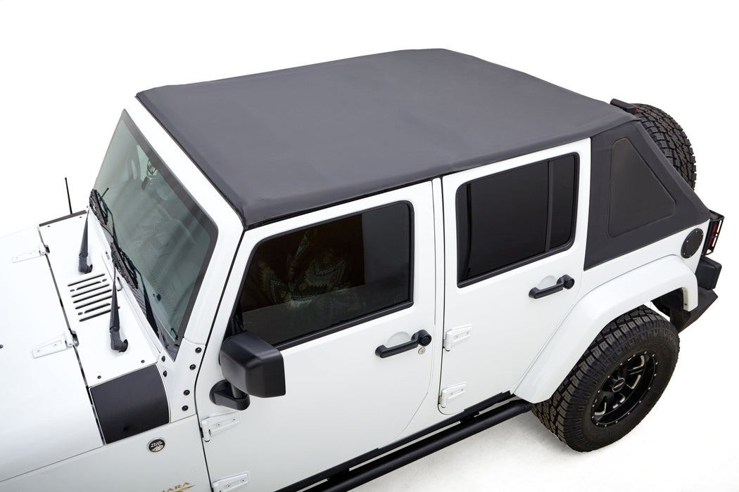 Rugged Ridge 13861.35 Voyager Soft Top; Sail Cloth; Black Diamond; - Truck Part Superstore