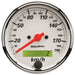 AutoMeter 1388-M GAUGE; SPEEDOMETER; 3 1/8in.; 190KM/H; ELEC. PROG. W/LCD ODO; ARCTIC WHITE - Truck Part Superstore