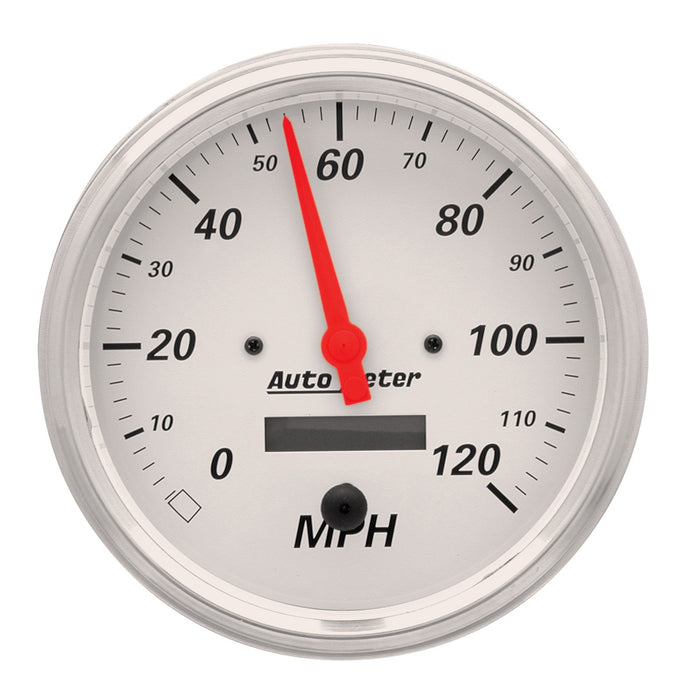AutoMeter 7034-AW DIRECT FIT DASH KIT; CHEVY CAR 59-60; MPH/FUEL/OILP/WTMP/BAT; AW - Truck Part Superstore
