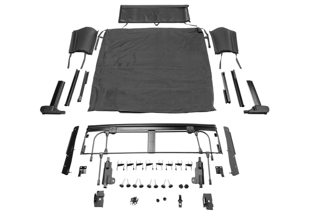 Rampage 139035 Trailview Frameless Soft Top; w/Tinted Windows/Door Surrounds; - Truck Part Superstore