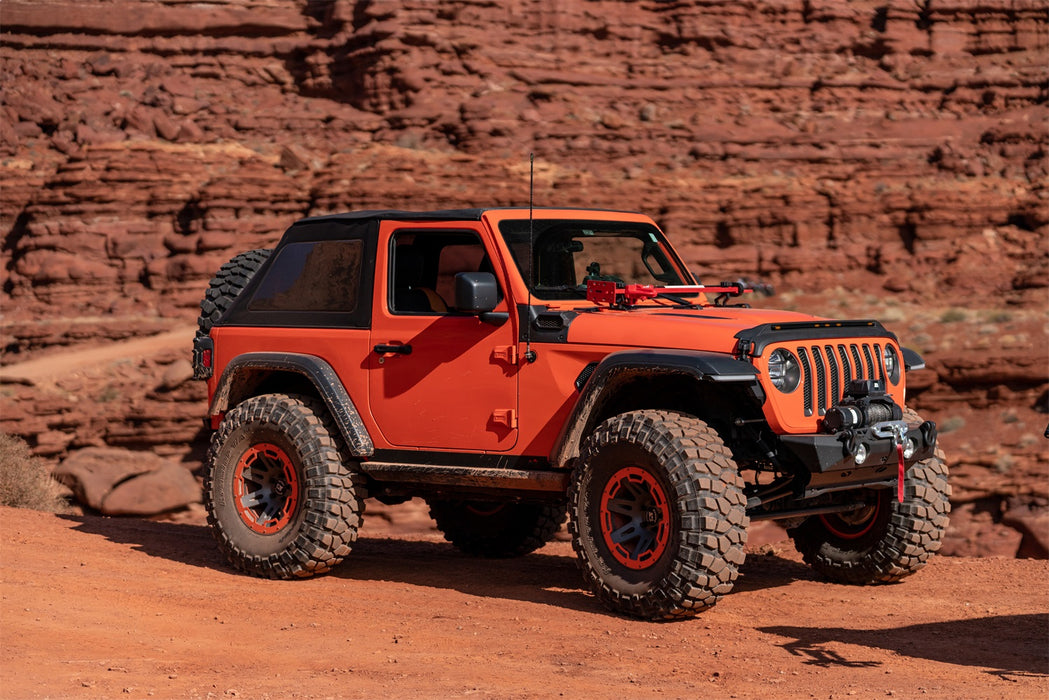 Rampage 139335 Trailview Frameless Soft Top; w/Tinted Windows/Door Surrounds; - Truck Part Superstore