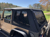 Rampage 139535 Trailview Frameless Soft Top; Black Diamond; w/Tinted Windows/Door Surrounds; - Truck Part Superstore