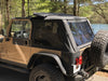 Rampage 139535 Trailview Frameless Soft Top; Black Diamond; w/Tinted Windows/Door Surrounds; - Truck Part Superstore