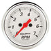 AutoMeter 1397 GAUGE; TACHOMETER; 2 1/16in.; 7K RPM; IN-DASH; ARCTIC WHITE - Truck Part Superstore