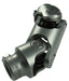 Borgeson 133164 Steering U-Joint; Double; Stainless Steel; 3/4-30 X 3/4 Smooth Bore - Truck Part Superstore