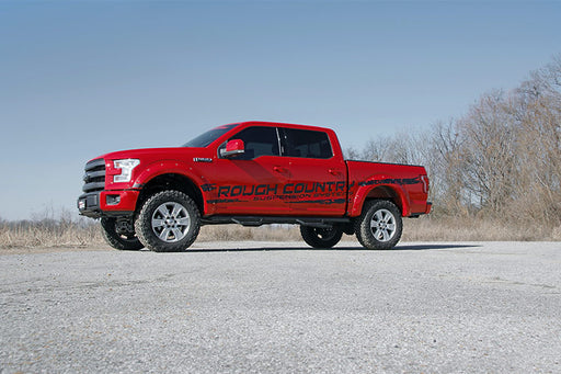 Rough Country 55530 4 Inch Suspension Lift Kit 15-20 F-150 4WD Rough Country - Truck Part Superstore