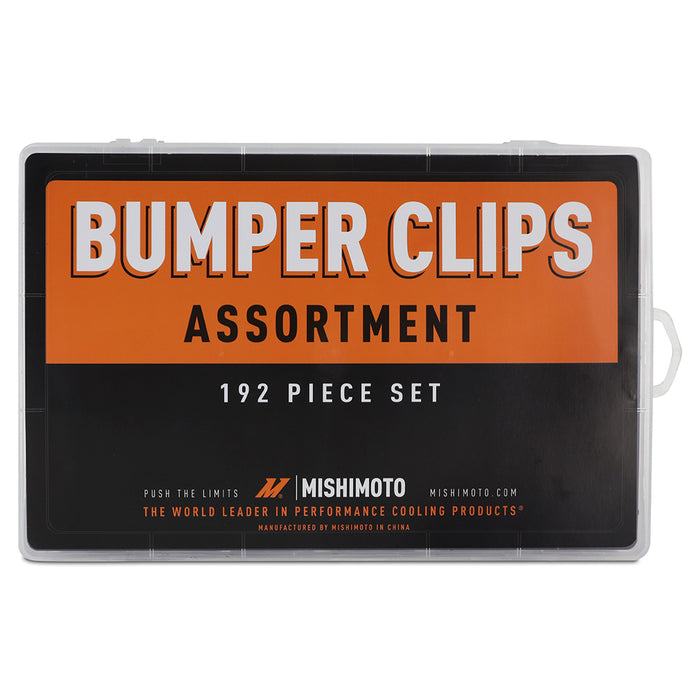 Mishimoto MMCP-AST-192 Mishimoto Bumper Clip Assortment Pack, 192 Pieces - Truck Part Superstore