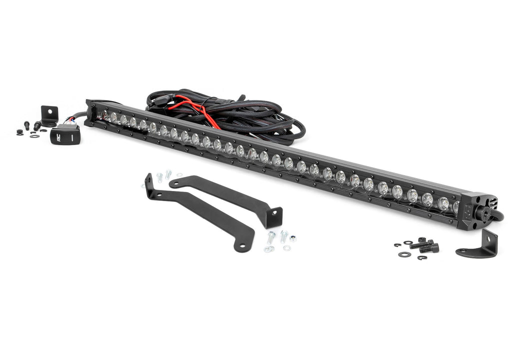 Rough Country 70862 Subaru 30 Inch LED Bumper Kit (14-18 Forester Black Series w/ Cool White DRL) Rough Country - Truck Part Superstore