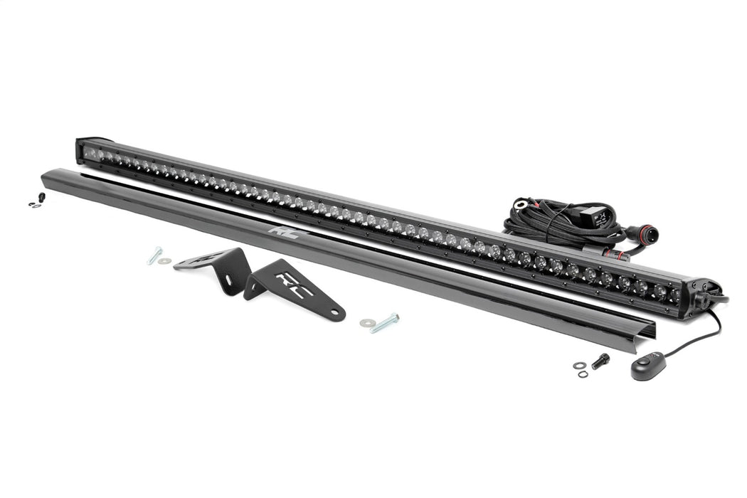 Rough Country 93125 LED Light Rear Mount 50 Inch Single Row Black Pair 14-22 Polaris Ranger 1000XP Rough Country - Truck Part Superstore