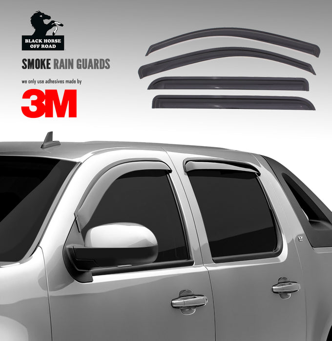 Black Horse Off Road 14-TYPR Smoke Acrylic Tape On - Truck Part Superstore