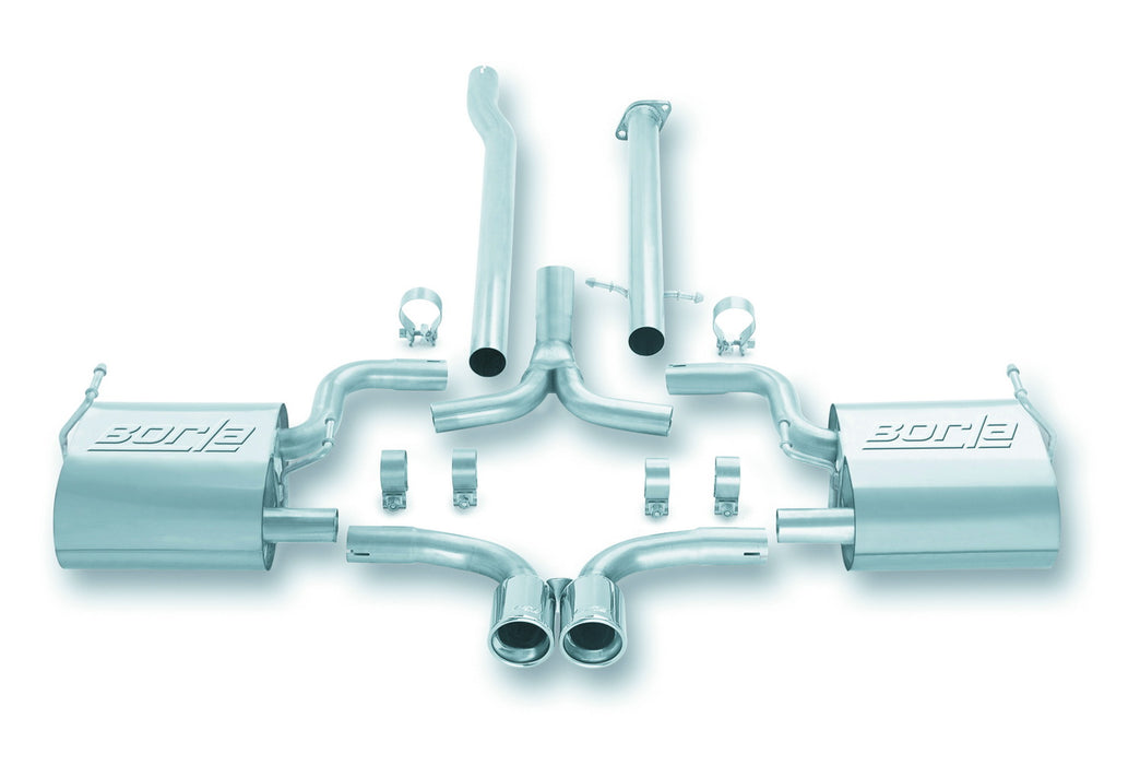 Borla 140027 Cat-BackExhaust System - Touring - Truck Part Superstore