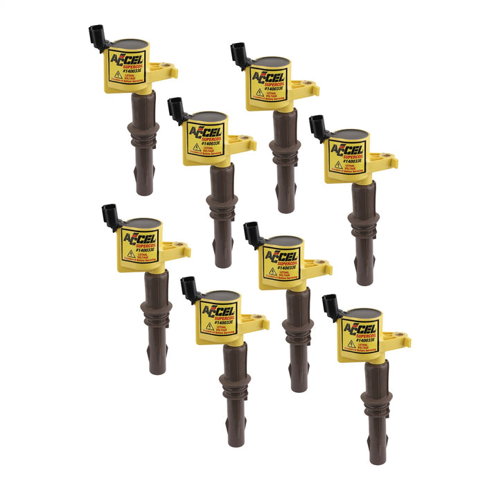 ACCEL 140033E-8 SuperCoil Direct Ignition Coil Set - Truck Part Superstore
