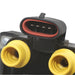 ACCEL 140036 SuperCoil Ignition Coil; 6 Tower EDIS w/Vertical Plug; Yellow; - Truck Part Superstore