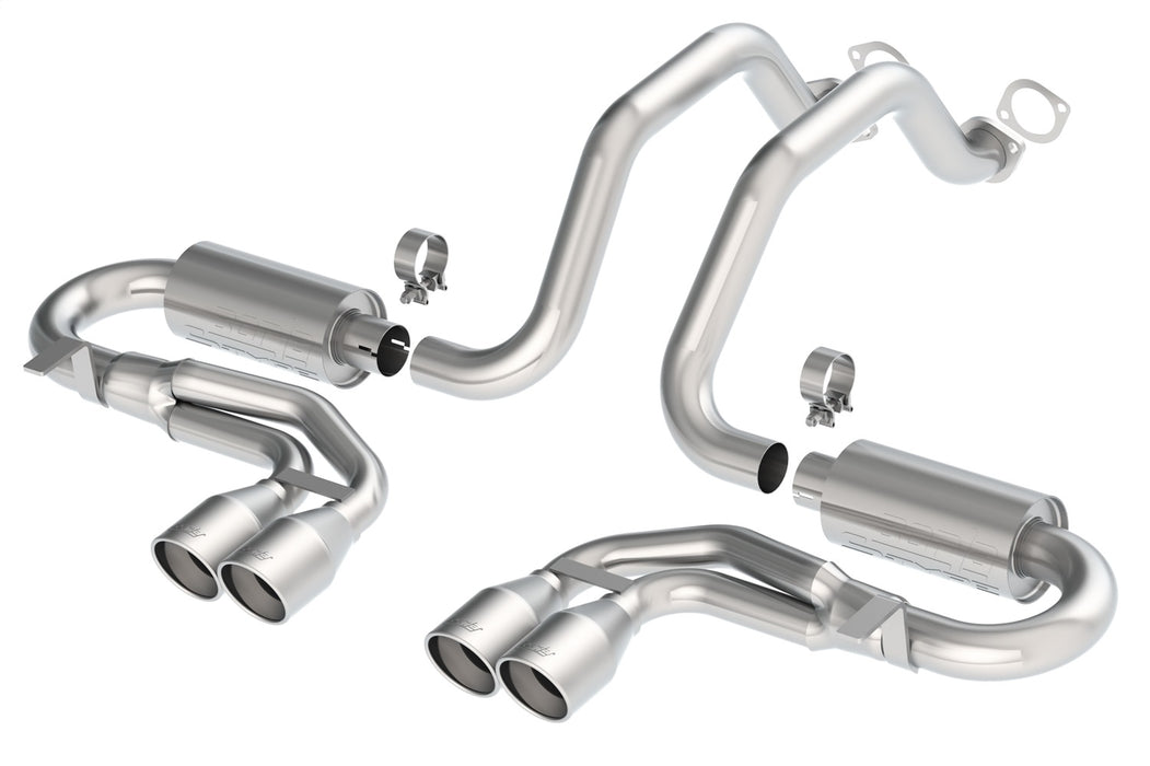 Borla 140038 Cat-Back Exhaust System - S-Type Classic - Truck Part Superstore