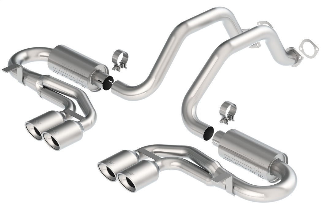 Borla 140039 Cat-Back Exhaust System - S-Type Classic - Truck Part Superstore