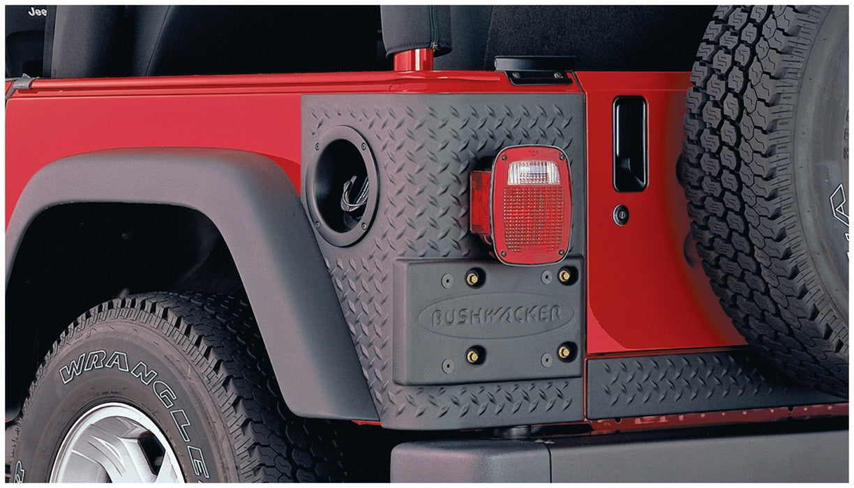 Bushwacker 14004 TrailArmor™ Corner Guard; Rear; OE Matte Black; For Factory Fender Flares; - Truck Part Superstore