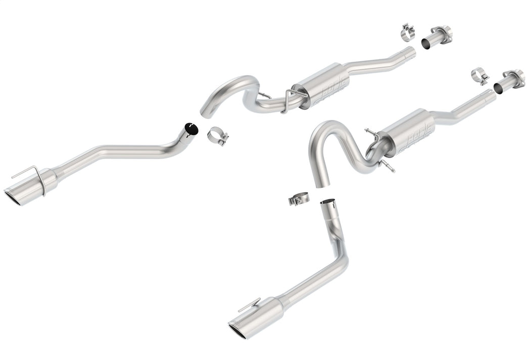 Borla 140067 Cat-Back Exhaust System - S-Type - Truck Part Superstore